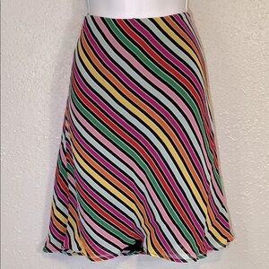 VNTG 90’s/Y2K Ceduxion Rainbow A-line Knee-length Skirt